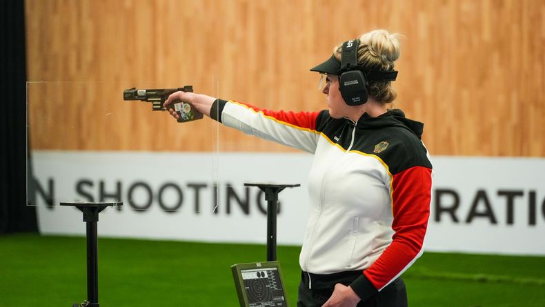 Foto: ISSF / Nach dem Sieg beim Qualifier in Rio unterstrich Josefin Eder ihre starke Form mit Bronze in Baku.