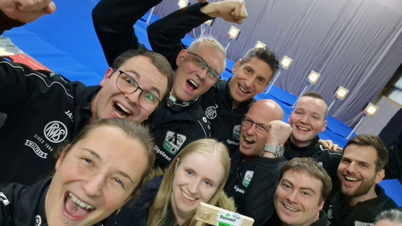 Foto: Fürth / Die Luftpistolenschützen der SSG Dynamit Fürth hatten in dieser Saison bislang viel zu jubeln.
