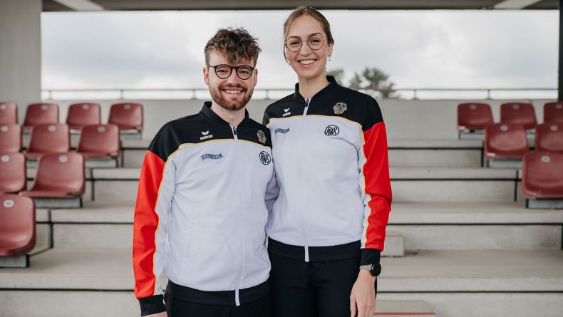 Foto: Lisa Haensch / Maximilian Ulbrich und Anna Janßen sind die ersten DSB-Athleten, die am 27. Juli nach einer Medaille greifen.