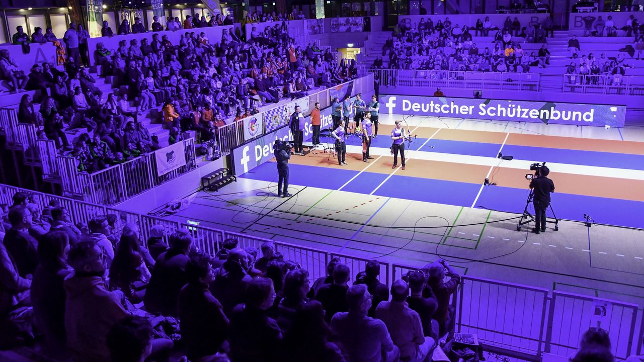 Foto: DSB / Volles Haus beim Bundesliga Finale Bogen in Wiesbaden