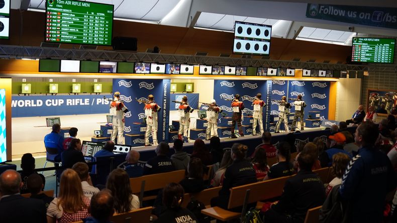 Foto: DSB / Volle Finalhalle, toller Sport! Der Weltcup in München feierte ein glänzendes Comeback auf der internationalen Bühne.