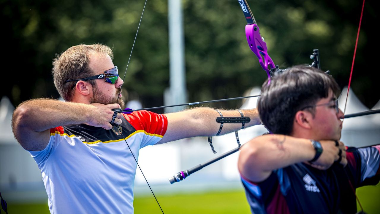 Foto: World Archery / Florian Unruh schoss eine hervorragende Qualifikation, die ihn auf Platz drei brachte.