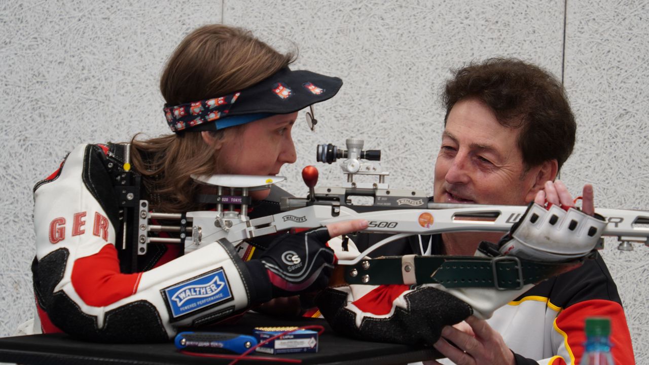 Foto: DSB / Bundestrainer Rudi Krenn setzt bei der EM natürlich auch auf Paralympics-Siegerin Natascha Hiltrop.