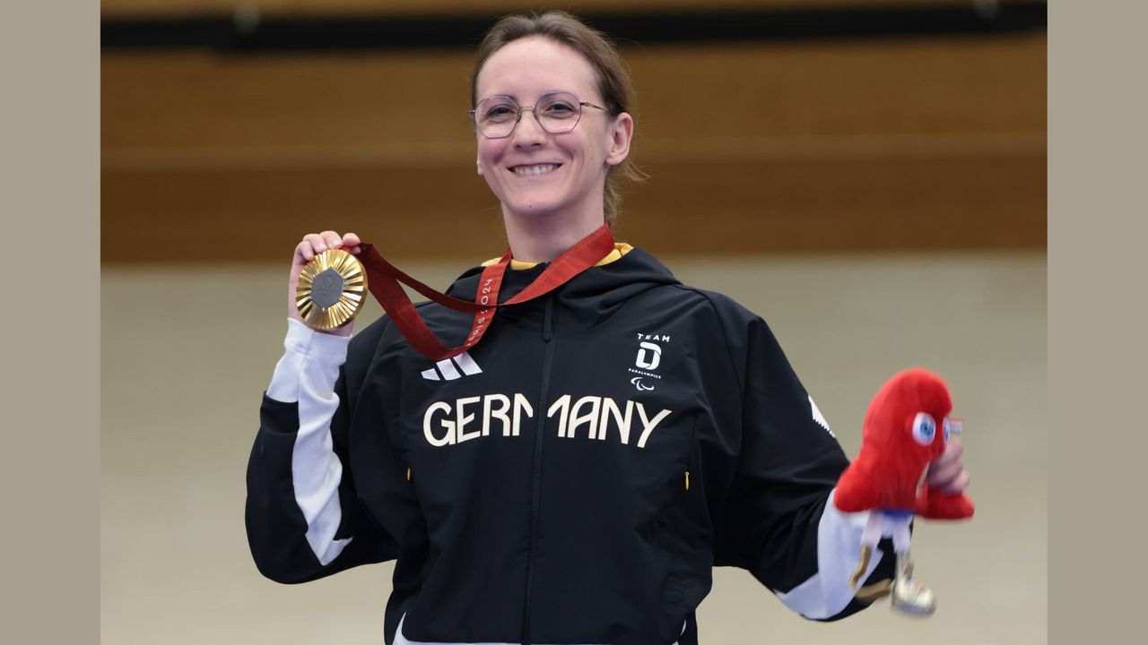 Foto: Nathalie Gallois / Para-Sportschützin Natascha Hiltrop gewinnt Gold im Kleinkaliber-Dreistellungskampf