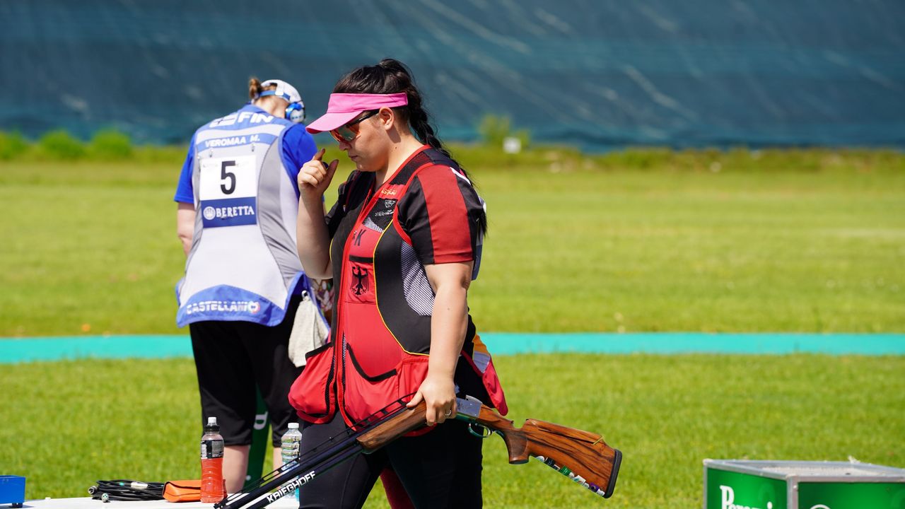 Foto: ISSF / Holte zuletzt an gleicher Stelle Silber bei der Europameisterschaft: Kathrin Murche